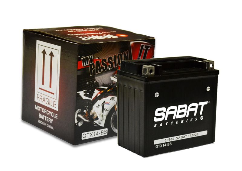 Sabat Battery CB14L-A2 Dry