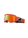 Alpinestars Goggles Vision 5 Corp Orange Mirror Red