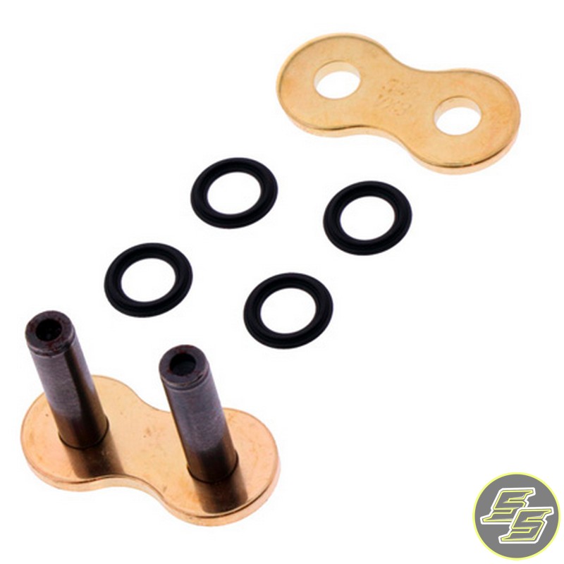 DID Chain Masterlink 530 VX3 X-Ring Rivet Type ZB Gold/Black