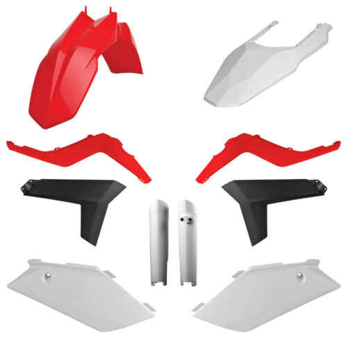 Polisport Plastic Kit GasGas EC/EC-F '12-13 OEM Red/White