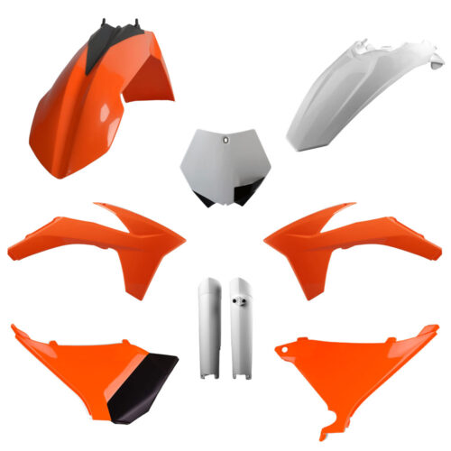 Polisport Plastic Kit KTM SX/SX-F '11 Orange/White