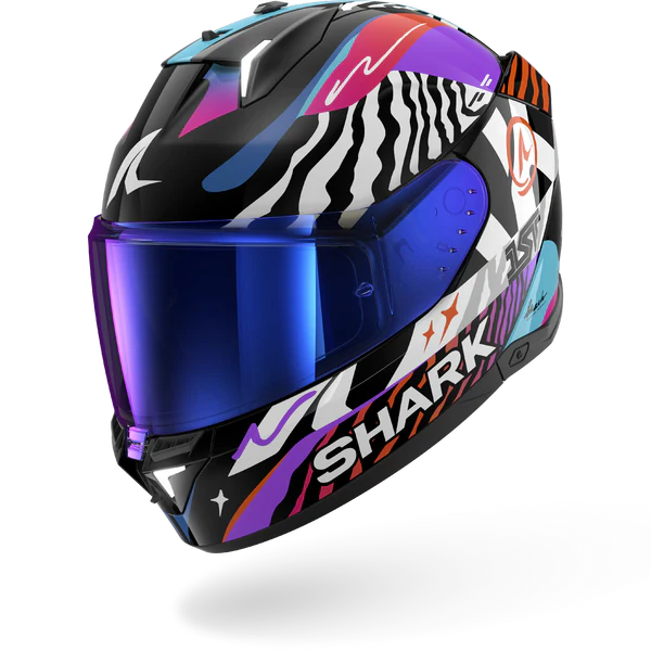 Shark Skwal i3 Full Face Helmet Speed-Fancy KWO