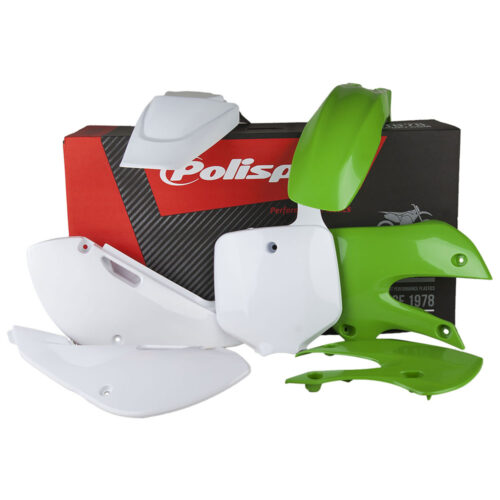 Polisport Plastic Kit Kawasaki KX65 '00- OEM Green