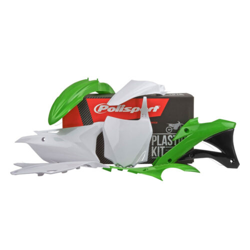 Polisport Plastic Kit Kawasaki KX85|100 '14- OEM Green
