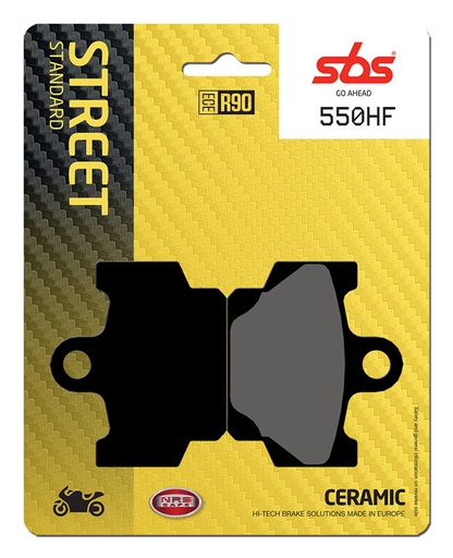 [SBS-550HF] SBS Brake Pad FA81 Ceramic