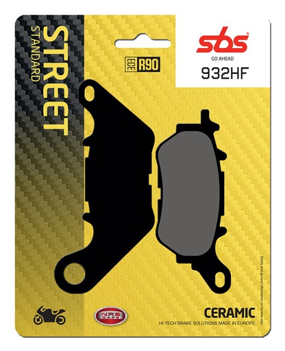 [SBS-932HF] SBS Brake Pad FA662 Ceramic