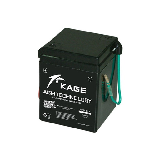 [KAG-MF6V4-2A] Kage Motorcycle Battery Sealed MF6V4-2A