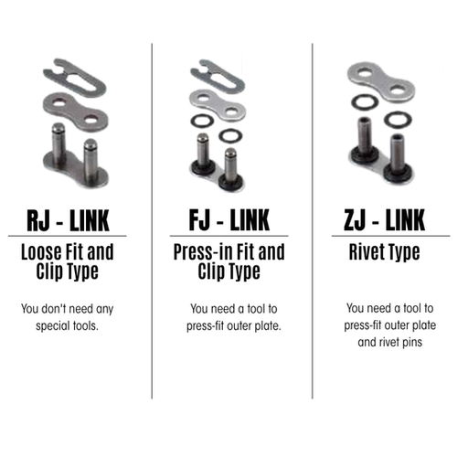 [DID-520VX3GBFJ] DID Masterlink 520 VX3 XRing FJ Clip Gold/Black