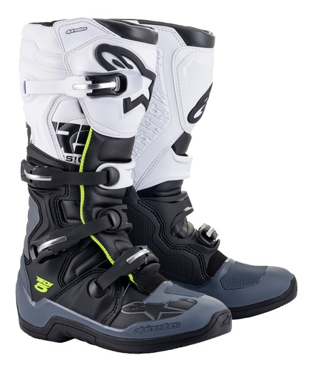 [ALP-2015015-102] Alpinestars Tech 5 MX Boots Black/Dark Grey/White
