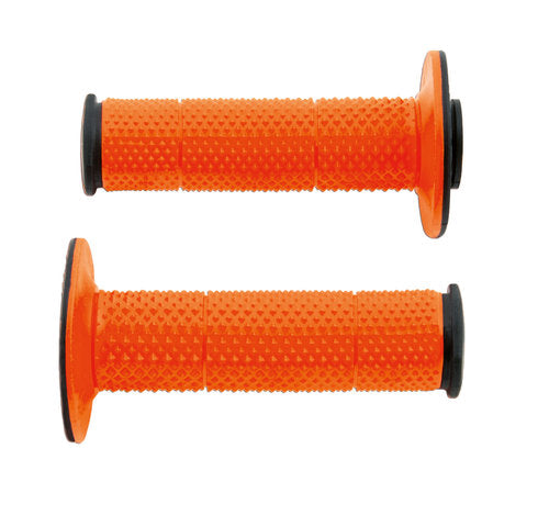 [RTE-R-MPRNRAR0011] RTech Full Diamond Dual Compound Grips Black/Orange