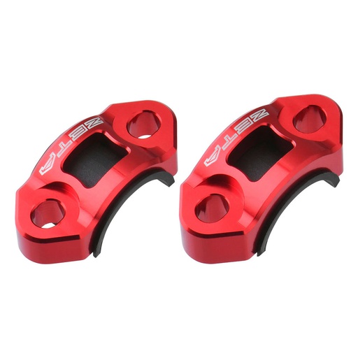 [ZET-ZE40-9532] Zeta Rotating Bar Clamp Brake and Clutch Sets Red