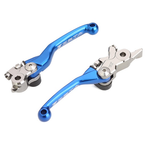 [ZET-ZE44-4179] Zeta Pivot Lever Set FP Braketec/Gasgas'21 - Husky Blue
