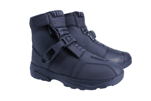 [NXO-N-AD-ADS-BLK] Nexo BT-0382 Short Adventure Boot - Black (SINGLE STRAP)