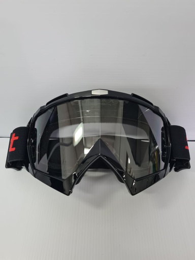 [RCT-RC-GOGGLE-BLACK-CL] Racecraft Goggle Black - Clear Lens