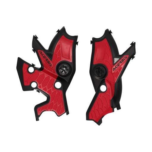 [ACE-A0024666-323] Acerbis X-Grip Frame Proctector Tenere Black/Red