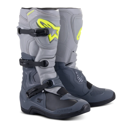 [ALP-AS2013018/9069] Alpinestars Tech 3 Boots Dark Grey/Light Grey/Black