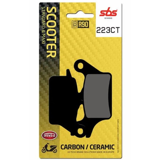[SBS-223CT] SBS Brake Pad FA652 Scooter Carbon