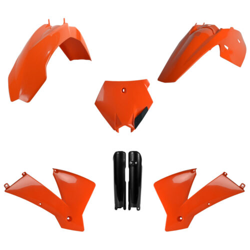 [POL-91434] Polisport Plastic Kit KTM SX/SX-F '03-04 OEM Orange/Black