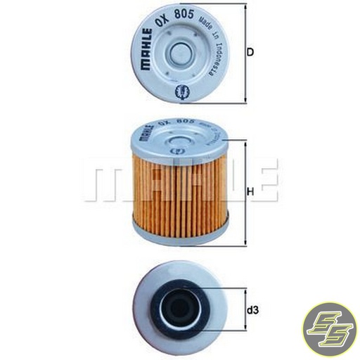 [MAH-OX805] Mahle Oil Filter OX805