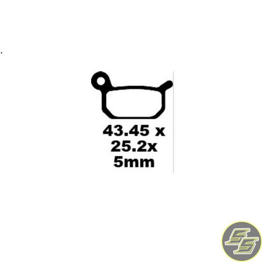 [PRE-P320] Premier Brake Pad Organic Standard FA325